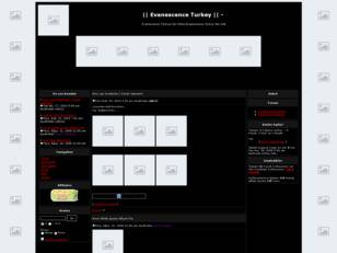 Evanescence Turkey Fan Site