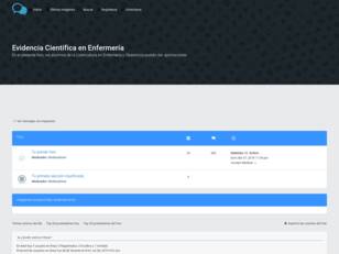 Evidencia Científica en Enfermería