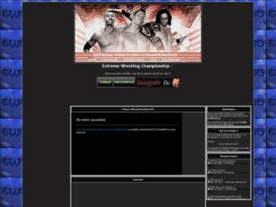 créer un forum : Extreme Wrestling Speech