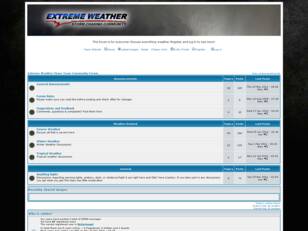Extreme Weather Chase Team Forum