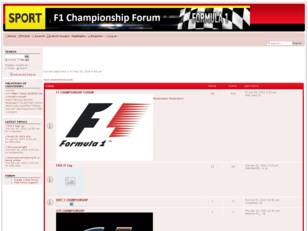 F1 Championship Forum