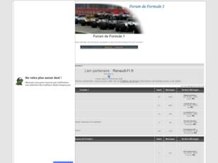 Forum de formule 1