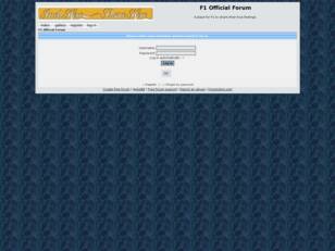 F1 officialforum
