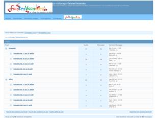 creer un forum : co-voiturage FaistesVacances