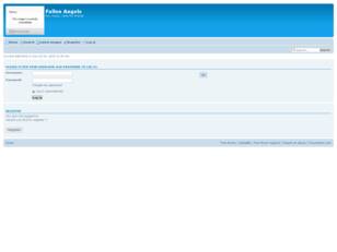 Free forum : Fallen Angels