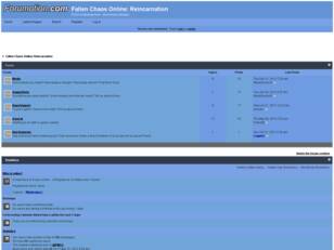 Fallen Chaos Online: Reincarnation