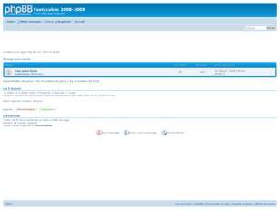 Forum gratis : Fantacalcio 2008-2009