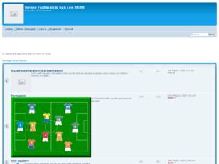 Forum gratis : Torneo Fantacalcio San Leo 08/09