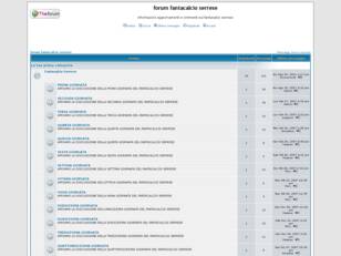 Forum gratis : forum fantacalcio serrese