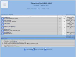 Forum gratis : Fantacalcio Sossio 2009-2010