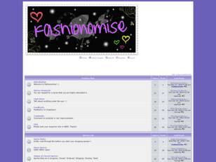 Welcome to Fashionomise! :)