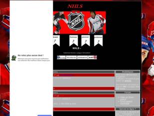 NHLS ligue de hockey simuler nhls