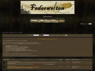 Federwelten - Fantasyforum, Schreibforum und Rollenspielforum