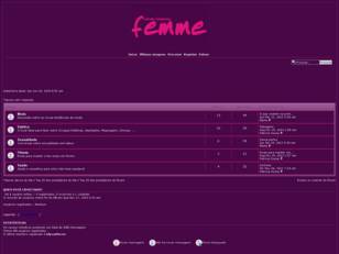 Femme- Forum Feminino