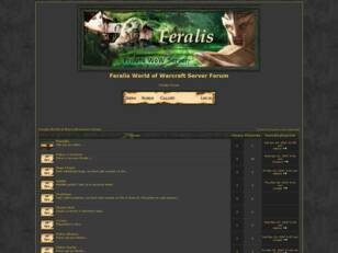 Feralis World of Warcraft Server Forum