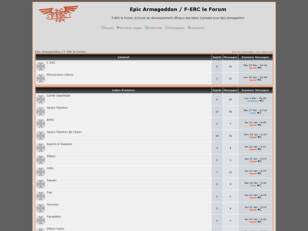 Epic Armageddon / F-ERC le Forum