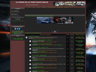 LE FORUM DE LA TEAM FIGHTCLAN.FR