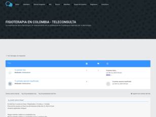 FISIOTERAPIA EN COLOMBIA - TELECONSULTA
