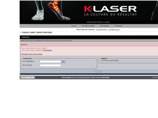 FORUM K-LASER : ESPACE PRATICIENS