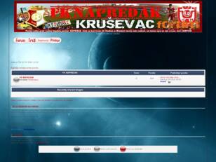 FK NAPREDAK  KRUSEVAC