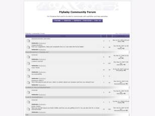 Flybaby Community Forum