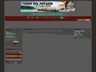 Forum de Motards en Nouvelle Calédonie
