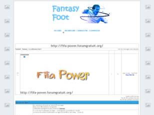 Football - Fantasy est simulé sur FIFA 2011 !