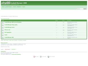 Free forum : Football Manager 2008