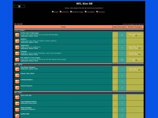 creer un forum : NFL Sim 08