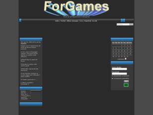 Forum gratis : ForGames