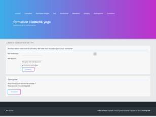 formation II initiatik yoga