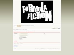 Formula Fiction