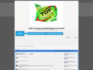 Foro Top Eleven Football Manager en Facebook