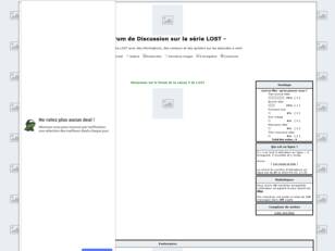 Forum de Discussion sur la serie LOST