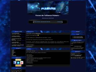 Forum de l'alliance Pulsars