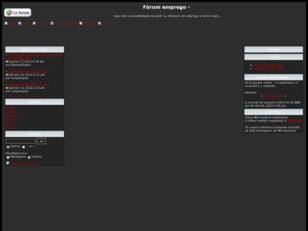 Forum gratis : forum emprego