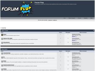 Forum Flop: Seu flopão diário