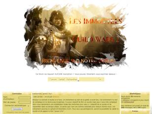 Forum Les Immortels Guild Wars 2