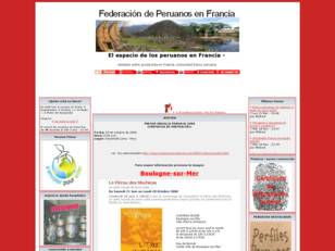 Foro gratis : FEDERACION DE PERUANOS EN FRANCIA
