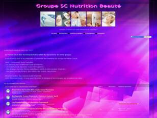 Forum du groupe SC Nutrition beaute