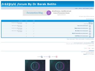 FreeStyle Forum By Or Barak Betito