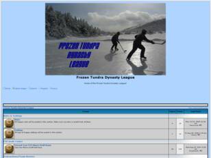 Frozen Tundra Dynasty League