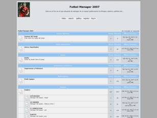 Foro gratis : Futbol Manager 2008