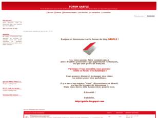 créer un forum : FORUM GABFLE