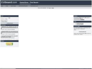 GamerZone - Thai Board