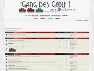 Le Gang des Golf 1 de l'Orléanais (45)  Forum youngtimers VW Orléans