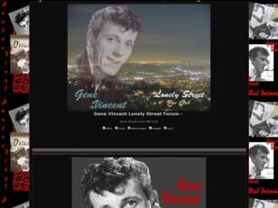 Gene Vincent Lonely Street Forum