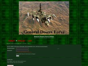 General Desert Force Online