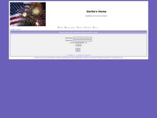 Free forum : Gertie's Home