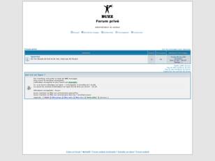 Secteur BUZZ - forum privé